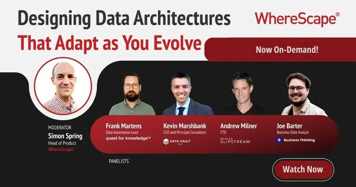 Designing Data Architectures That Adapt as You Evolve_Webcast_On_Demand